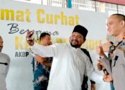 Program Curhat Jumat, Polres Pidie Bahas Penanganan Pengungsi Rohingya