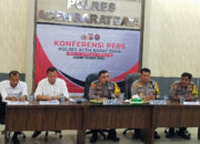 Polres Abdya Rilis Penanganan Kasus Sepanjang 2022