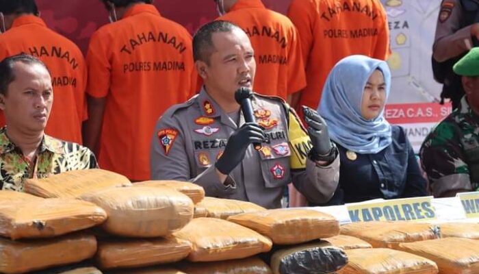Narkoba Di Madina 112 Kasus, 58 Kejadian Lakalantas