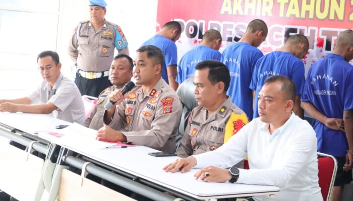 Sepanjang 2022 Polres Agara Tangani 83 Kasus Narkoba