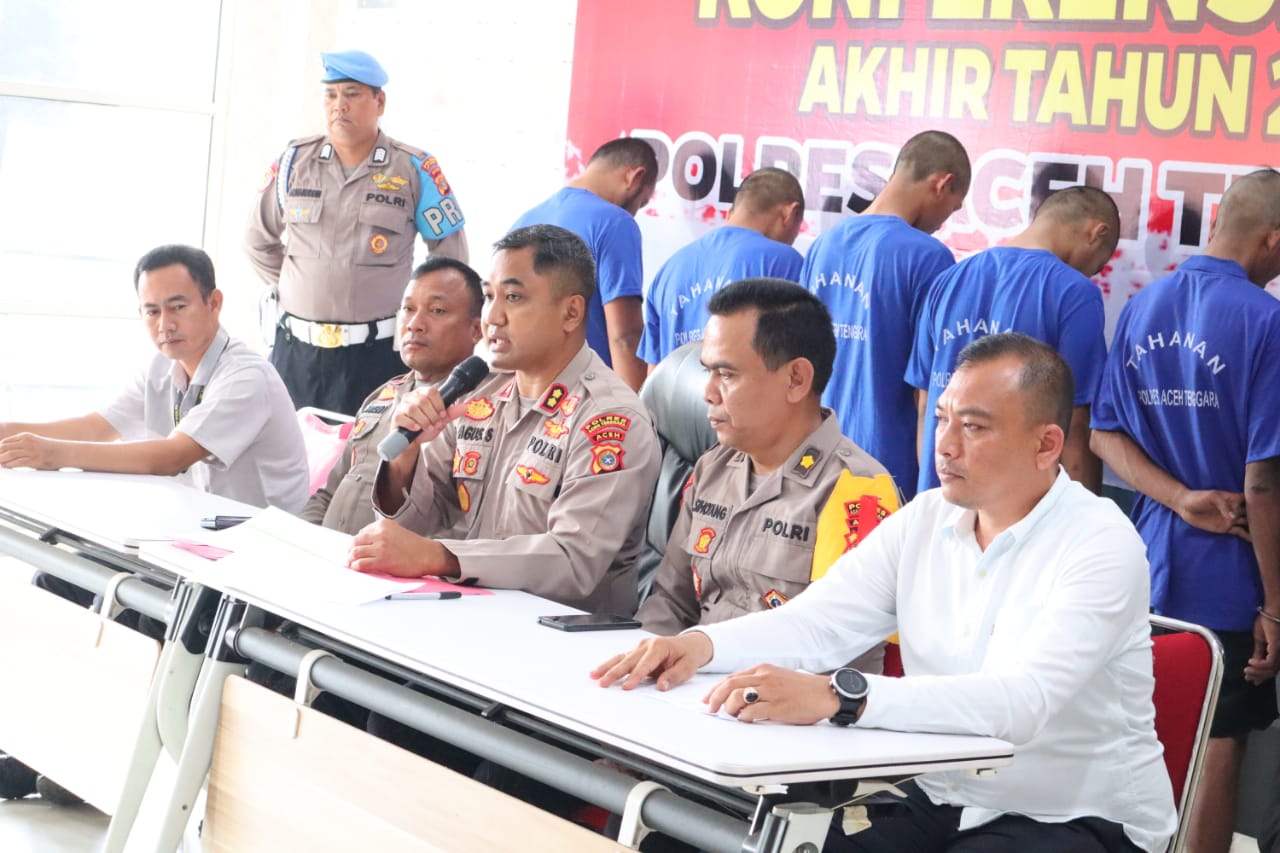 Sepanjang 2022 Polres Agara Tangani 83 Kasus Narkoba