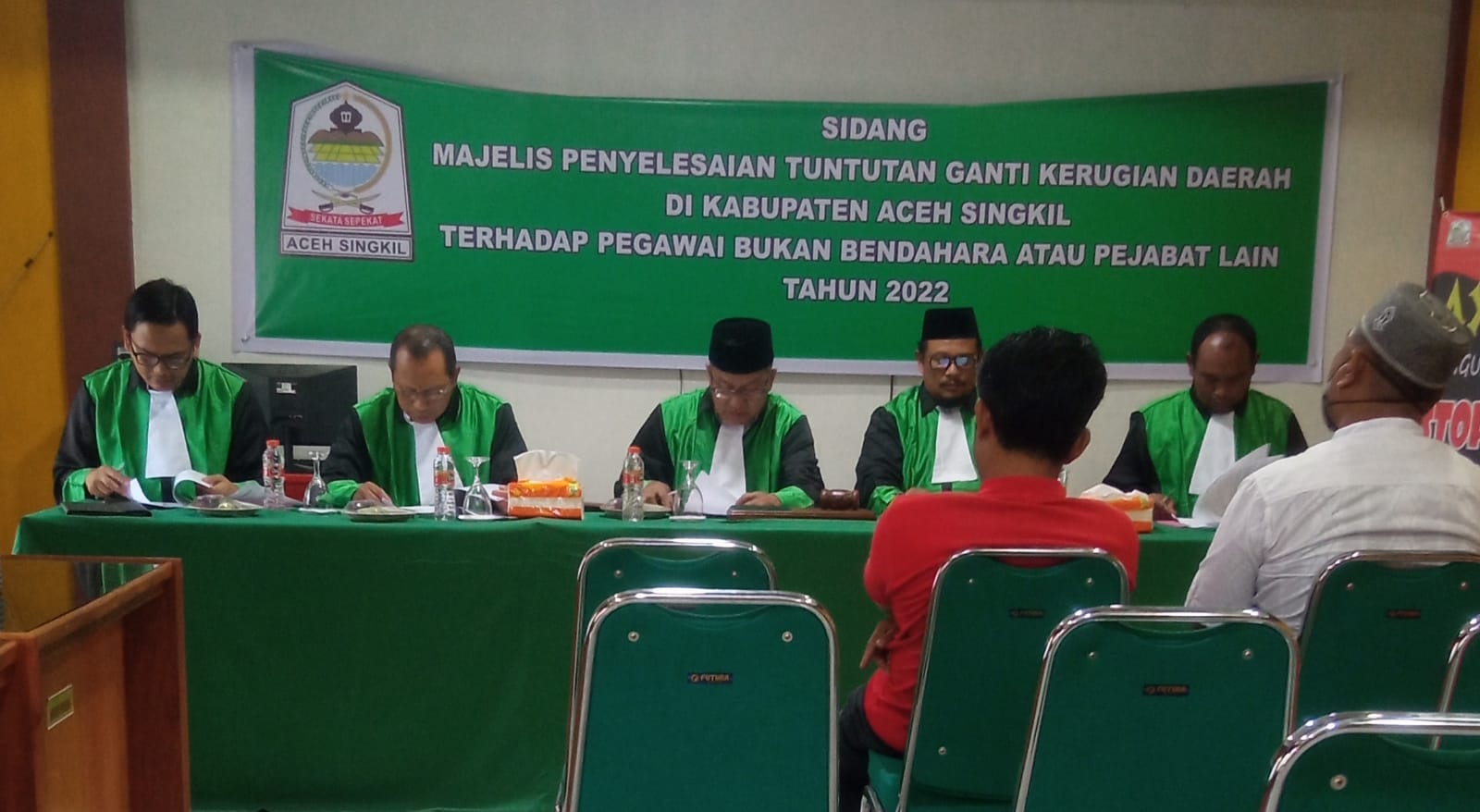 Pemkab Aceh Singkil Sidang Majelis Penyelesaian Kerugian Daerah, 28 Kasus Temuan BPK