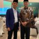 SEKRETARIS Bidang Fatwa MUISU,Dr. Irwansyah bersama Ketua Bidang Fatwa MUI Pusat Asrorun Ni’am Sholeh di Double Tree By Hilton Jakarta. Waspada/ist