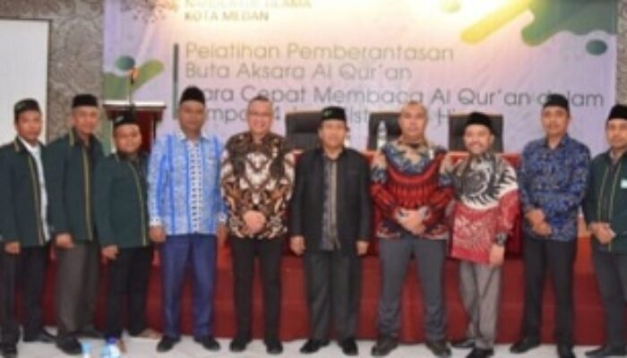 PC NU Dan Pemko Medan Latih Guru PAI Cara Cepat Baca Alquran