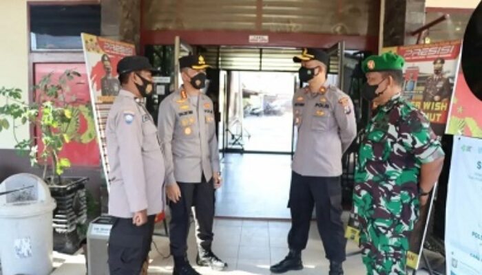 Kapolrestabes Medan Kunjungi Polsek Percut Seituan, Personel Agar Waspada