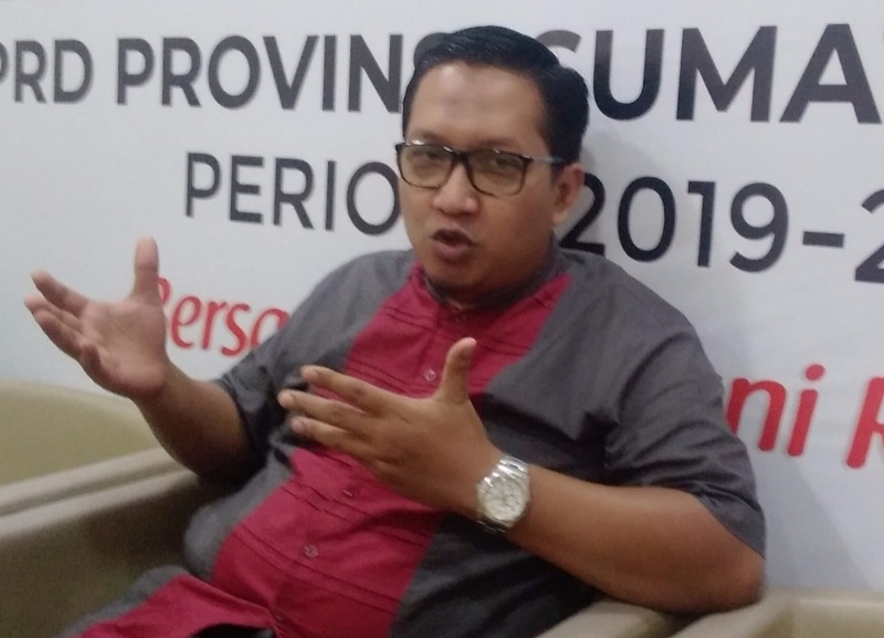 ANGGOTA DPRD Sumut dari Fraksi PKS Hendro Susanto. Waspada/Partono Budy