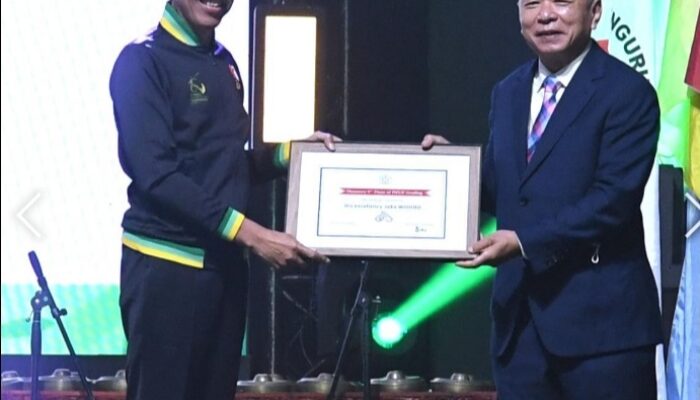 Presiden Jokowi Terima Penghargaan Tertinggi Dari IWUF