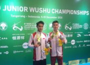 Luar Biasa, Indonesia Raih 2 Emas Hari Pertama Kejuaraan Dunia Wushu Junior