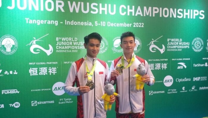 Luar Biasa, Indonesia Raih 2 Emas Hari Pertama Kejuaraan Dunia Wushu Junior