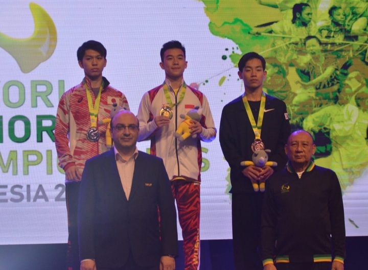 Timnas Wushu Merah Putih Termotivasi Kehadiran Presiden Jokowi