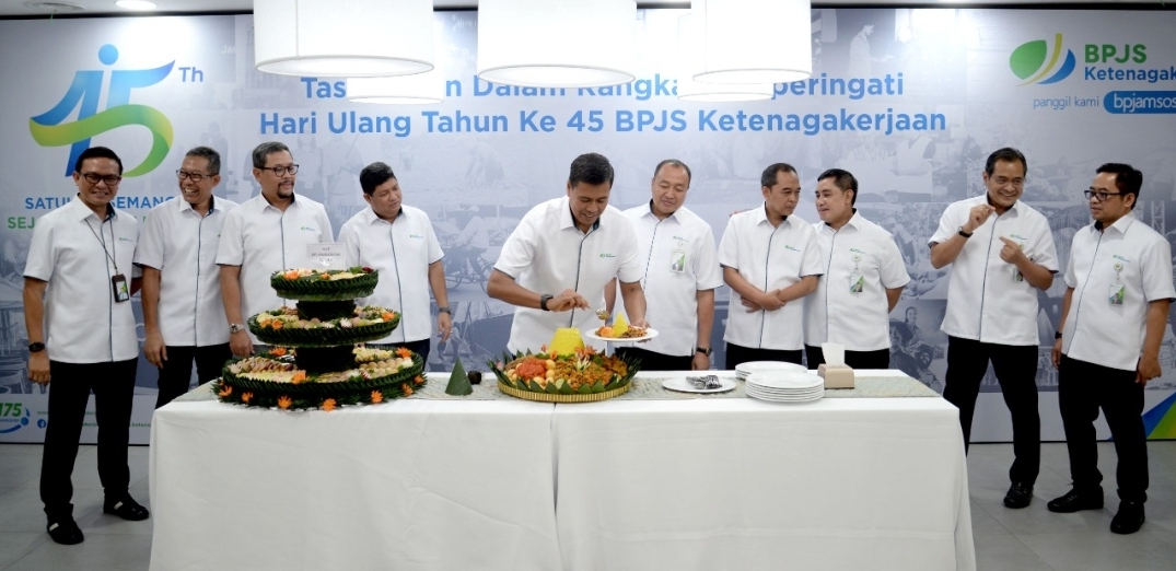 Genap 45 Tahun, BPJS Ketenagakerjaan Satukan Semangat Sejahterakan Pekerja