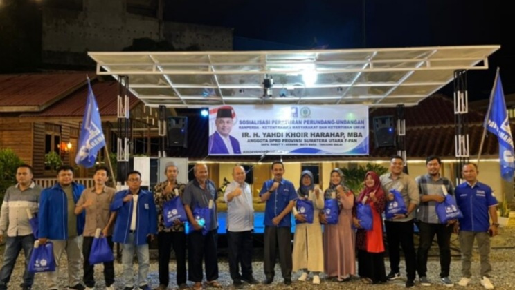 Anggota DPRD SU Yahdi Khoir Ajak Masyarakat Tanjungbalai Ciptakan Ketentraman Dan Ketertiban Umum