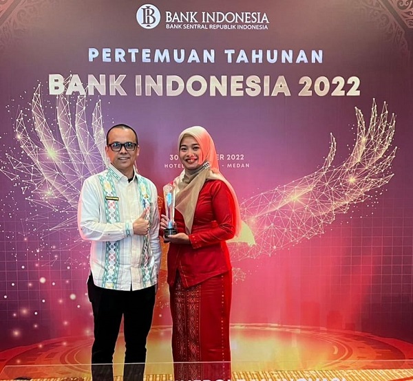 Dukung UMKM, Pemkab Tapsel Terima Penghargaan Bank Indonesia