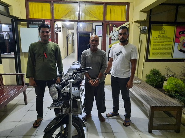 Curi Sepedamotor, Residivis Diringkus Di Lhokseumawe Curi Sepedamotor, Residivis Diringkus Di Lhokseumawe