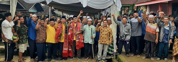Warga Marancar Dukung Syahrul, SQ Dan Andesmar Dari Partai Golkar Di Pemilu 2024