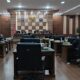 Tampak suasana Rapat Paripurna Ke-6 Masa Persidangan I Tahun Sidang 2022 dengan Agenda Penyampaian Pendapat Akhir Fraksi-fraksi DPRK Langsa terhadap Rancangan Qanun Kota Langsa Tentang APBK Langsa TA 2023, di Aula DPRK Langsa, Rabu (30/11) petang. Waspada/Ist
