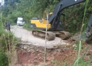 Dinas BMBK Provsu Antisipasi Jalinsum Sosopan Yang Terancam Putus