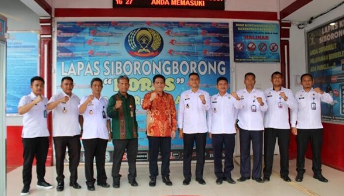 Anggota Ombudsman Ri Kunjungi Lapas Kelas IIB Siborongborong