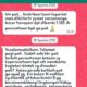 Terlihat diduga isi chat WhatsApp MAD meminta bantuan dan nada ancaman pada salah satu pihak perusahaan. Waspada/Ist