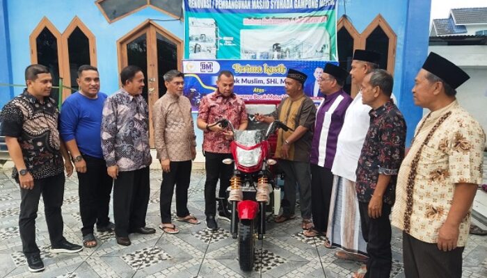 Gampong Meutia Terima Bantuan Betor