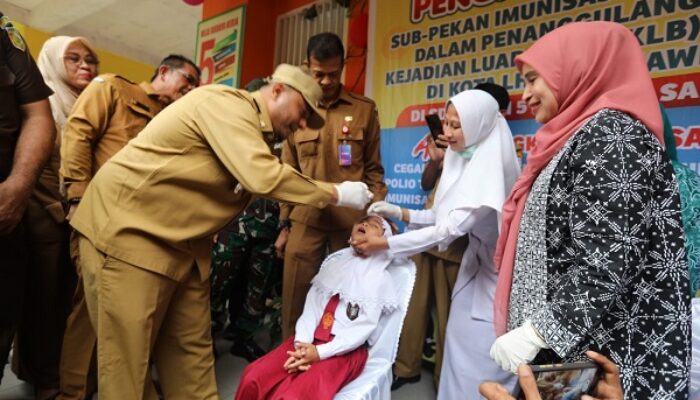 Kejar Target, Pj Walkot Lhokseumawe Imbau Warga Sosialisasi Imunisasi