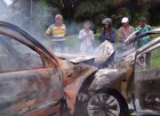 Vios Dan Terios Terbakar