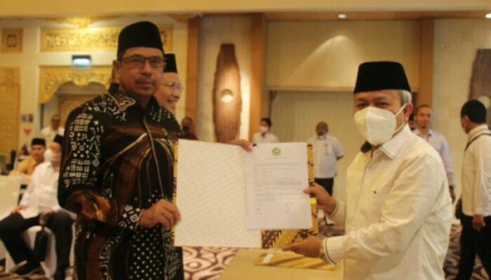Kakanwil Kemenag Aceh Tandatangani Perjanjian Kinerja Tahun 2023