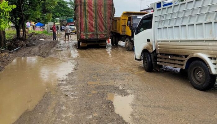 Akibat Perbaikan Jalan,<br>Jalinsum Kembali Macat