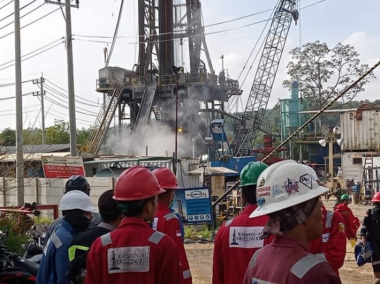 PT SMGP merencanakan normalisasi operasi perusahaan Rabu (14/12) sekira pukul 14.00, ditunda. Tidak ada penjelasan penundaan pengoperasian perusahaan. Aktivitas para pekerja terlihat, baru-baru ini. Waspada.id/dok
