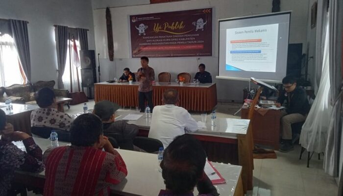 Penataan Dapil Di Humbahas Dirancang Tiga Opsi