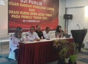 Pemilu 2024, Dewan Aceh Timur Tetap 40 Kursi