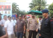 Ahmad Zarnawi Bersama Kapolres Palas Monitoring Pilkades