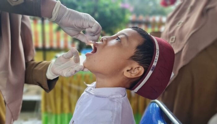Di Aceh Timur, 110.811 Anak Target Imunisasi Polio