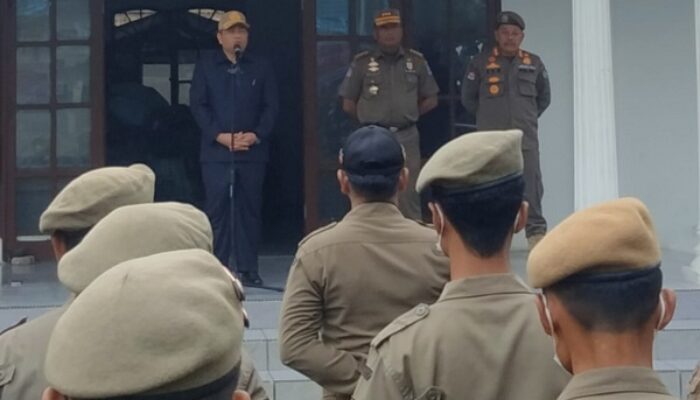 Sekdakab DS Minta Satpol PP Bekerja Dan Beri Layanan Terbaik