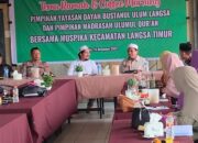 Pimpinan YDBU Dan MUQ Langsa Temu Ramah Bersama Muspika