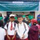 Karyawan PT TPL Tbk melakukan hari gerak kepedulian karyawan dan pengumpulan barangunttuk Pendidikan Anak yang ditujukan kepada Sekolah Alam yang berada di wilayah sektor TPL.(Waspada/Ist)