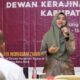 KETUA Dekranasda Kabupaten Batubara Ny. Hj. Maya Indriasari Zahir, S.E pada rapat kerja daerah (Rakerda) di Berastagi. Waspada/Ist