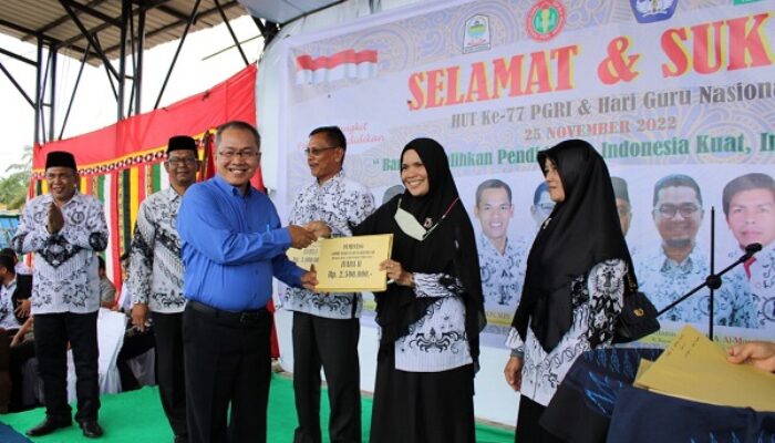 Ketua PGRI Tagih TC Dan Usulkan Tunjangan Guru Terpencil