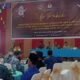 Komisioner KPU Labuhanbatu bersama partai politik dan masyarakat mengikuti uji publik di Hotel Permata Land. Waspada/Neirul Nizam Aru
