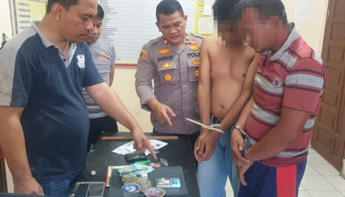 Polsek Bambel Agara Amankan Dua Tersangka Pengedar Narkoba