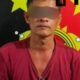 Tersangka bersama barang bukti yang berhasil diamankan Unit Reskrim Polsek Indrapura. (Waspada/ist)
