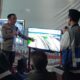 Kapoldasu, Irjen Pol RZ Panca Putra Simanjuntak saat meminta paparan kesiapan jalan tol Batubara (Indrapura) jelang perayaan Nataru 2023.Waspada/Kristian Brahmana