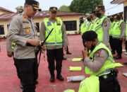 Polres Dairi Laksanakan Apel Ranmor Dan Kelengkapan Personel