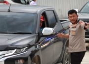 Kapolres Simalungun Simulasi Pengamanan Jalur Alternatif Tol Sinaksak