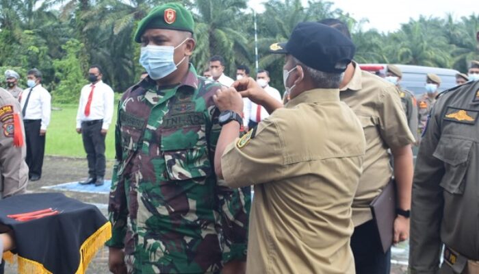 Ahmad Zarnawi Pimpin Apel Pasukan Ops Lilin Toba 2022