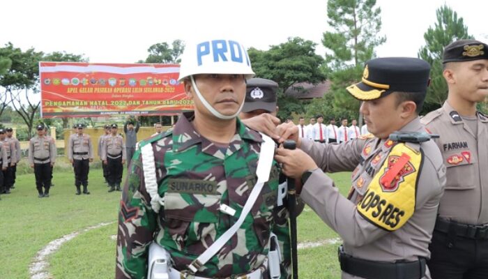 Jelang Nataru, Polres Abdya Gelar Operasi Lilin