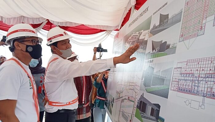 Menparekraf Sandiaga Uno Cek Kesiapan Venue F1H2O