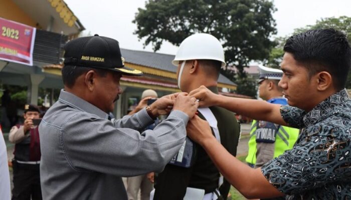 Wali Kota Binjai Pimpin Apel Gelar Pasukan Ops Lilin Toba 2022 