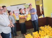 Salim Fakhry Salurkan 3.800 Paket Nataru Di Agara