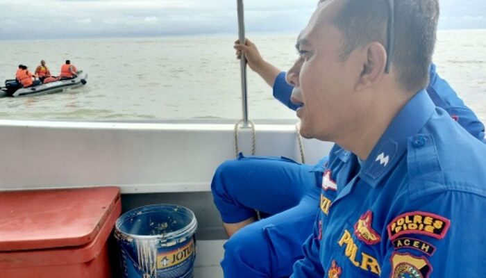 Jatuh Ke Laut, Nelayan Di Pidie Belum Ditemukan